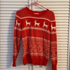 Reindeer sweater